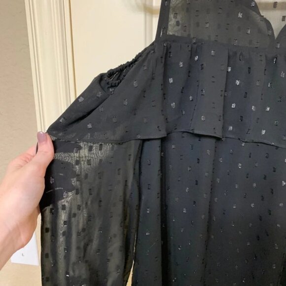 Old Navy Cold-Shoulder Blouse - Picture 3 of 7